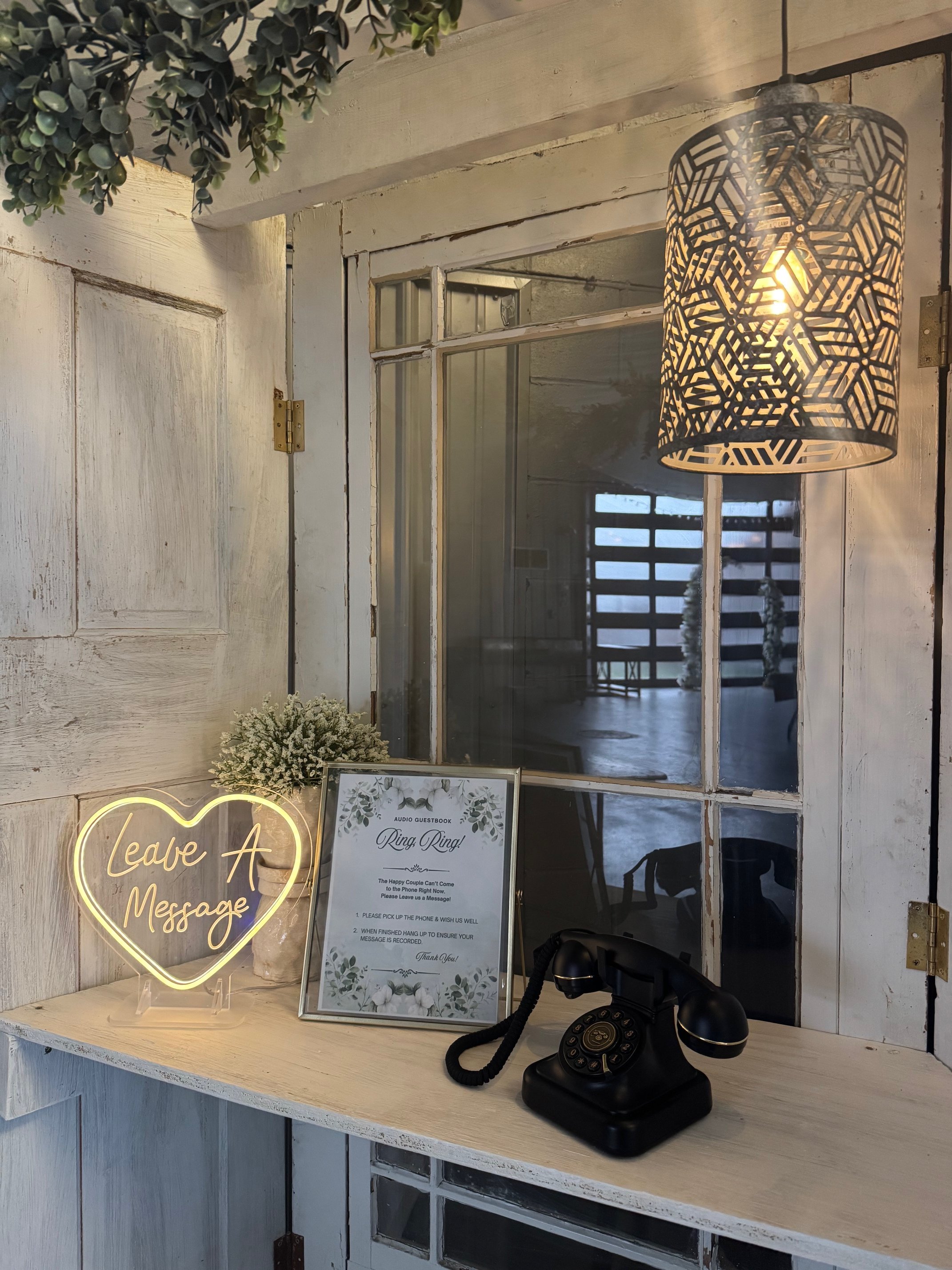 Audio Wedding Phone Booth