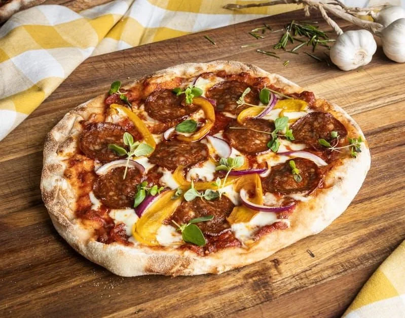 Pepperoni pizza - take away - rolis -kjottkjeller -nordstrand-oslo