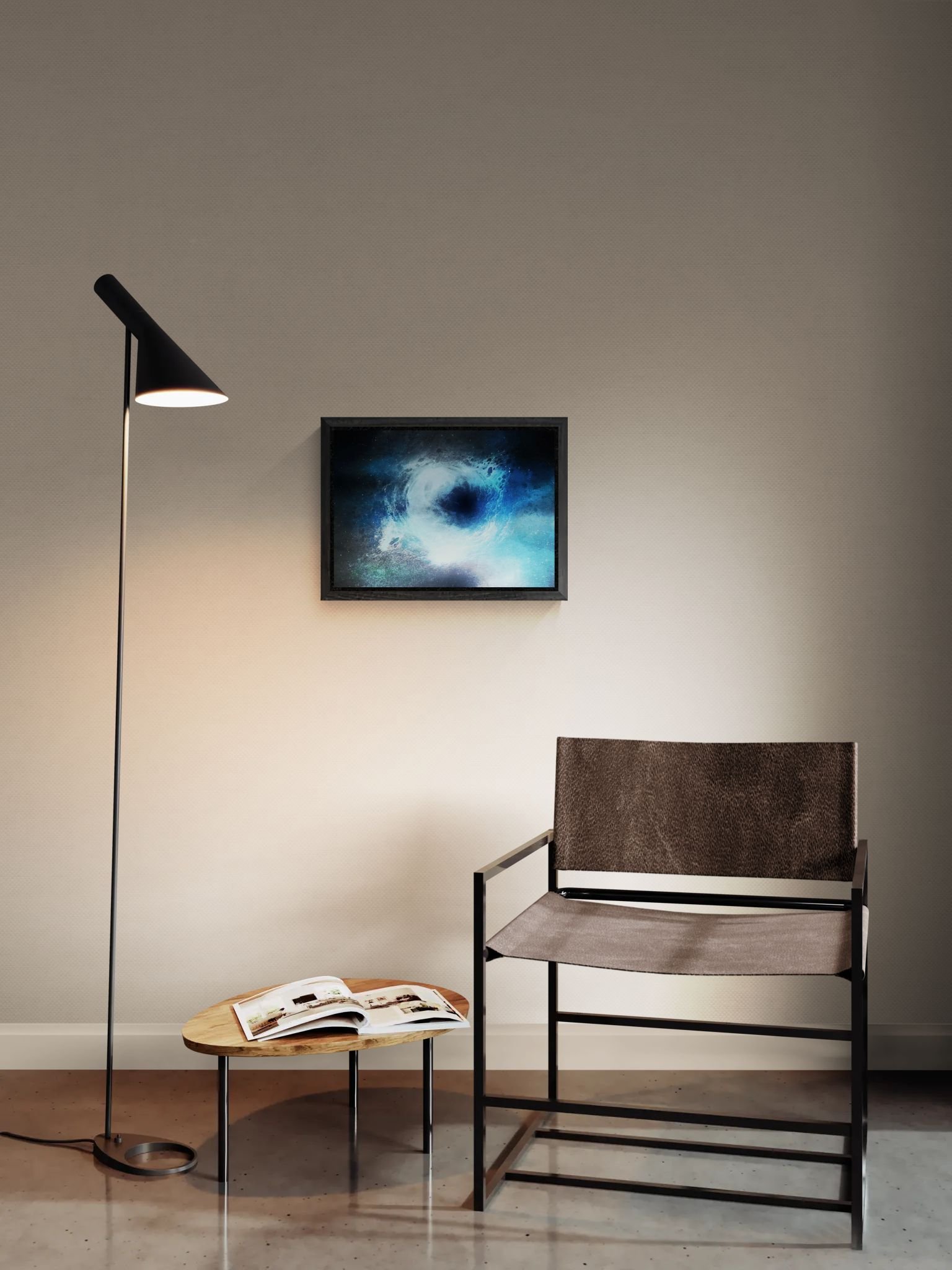 Shaded room with chair and bright floor lamp (11).jpeg