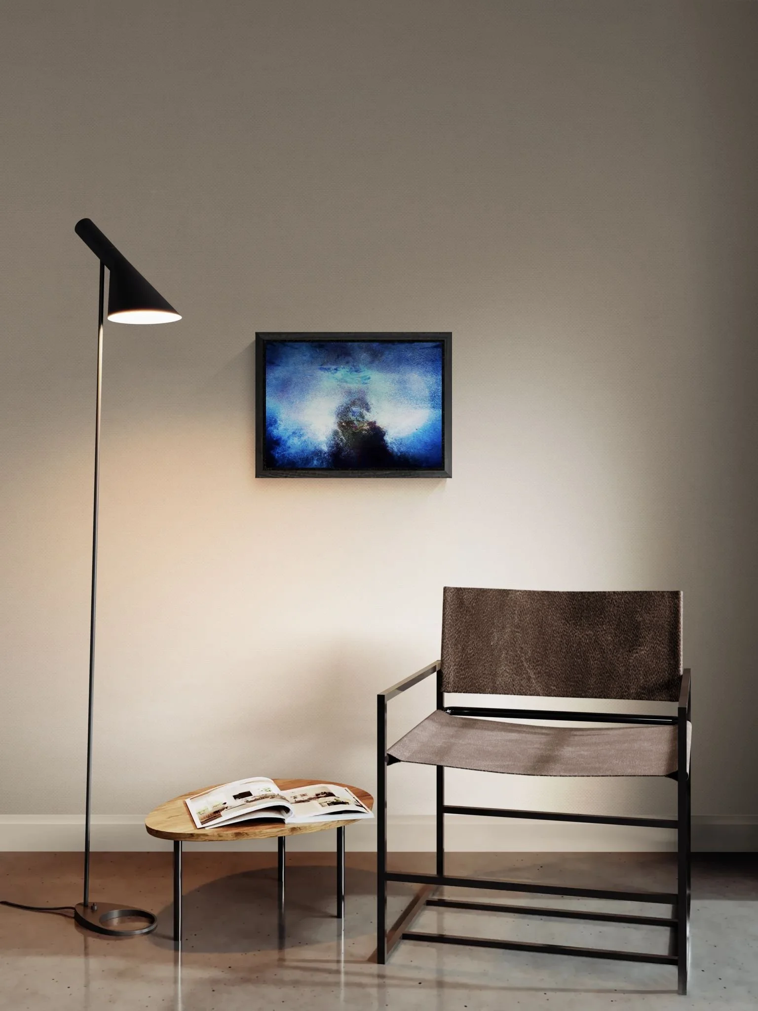 Shaded room with chair and bright floor lamp (18).jpeg