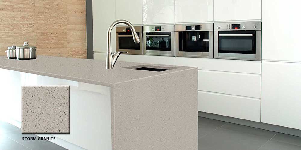 Solid Surface, easy to clean, everyday cooking, work tops