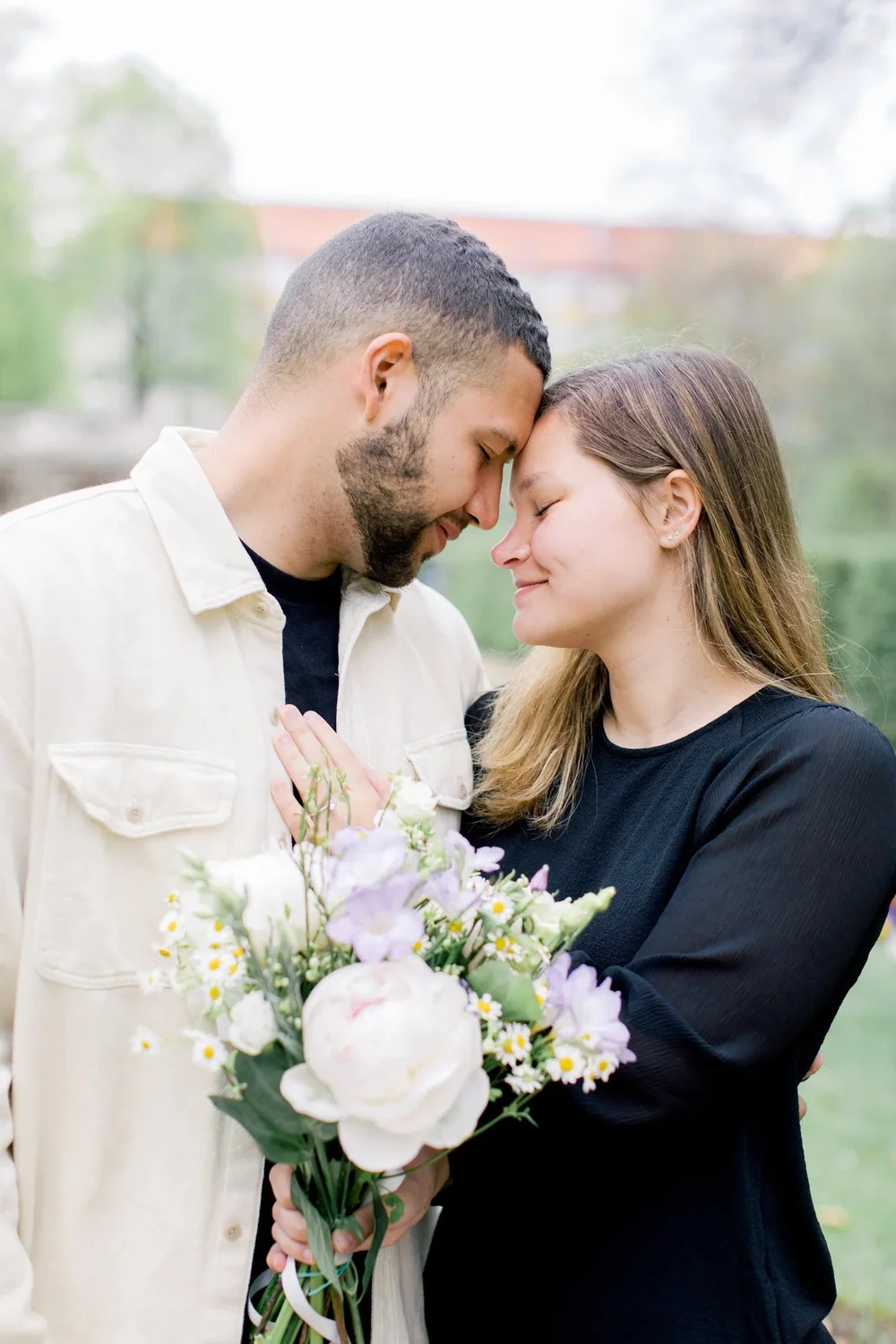 berlin körnerpark​ engagement photos