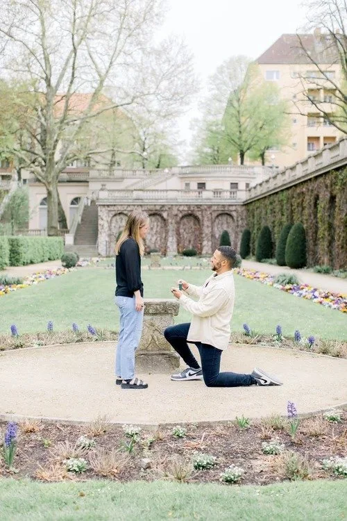 proposal at berlin körnerpark by Duo Chen Photography