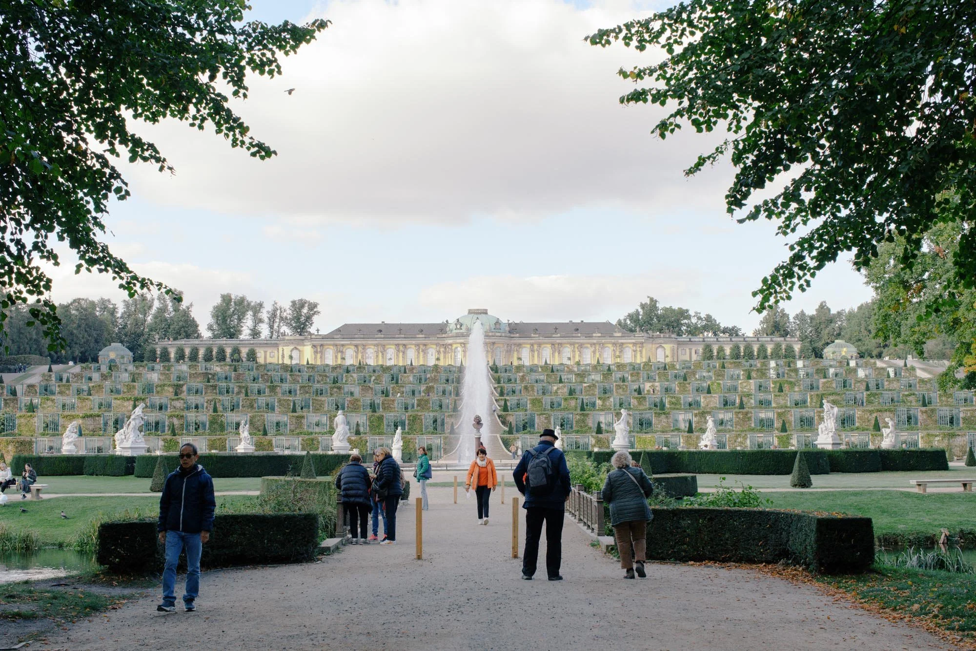 showing park sanssouci potsdam proposal locations
