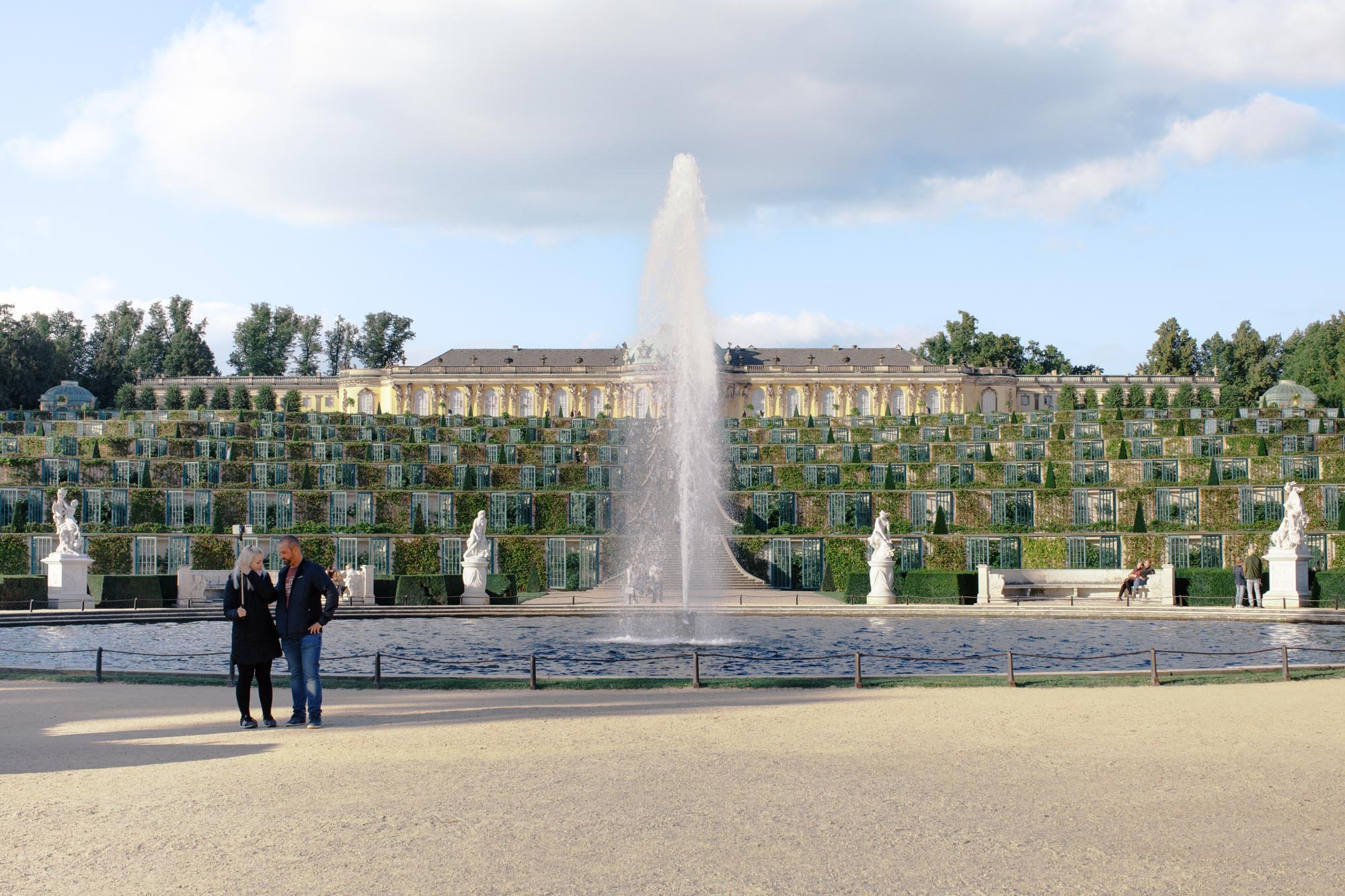 best location for proposal in ​potsdam park sanssouci