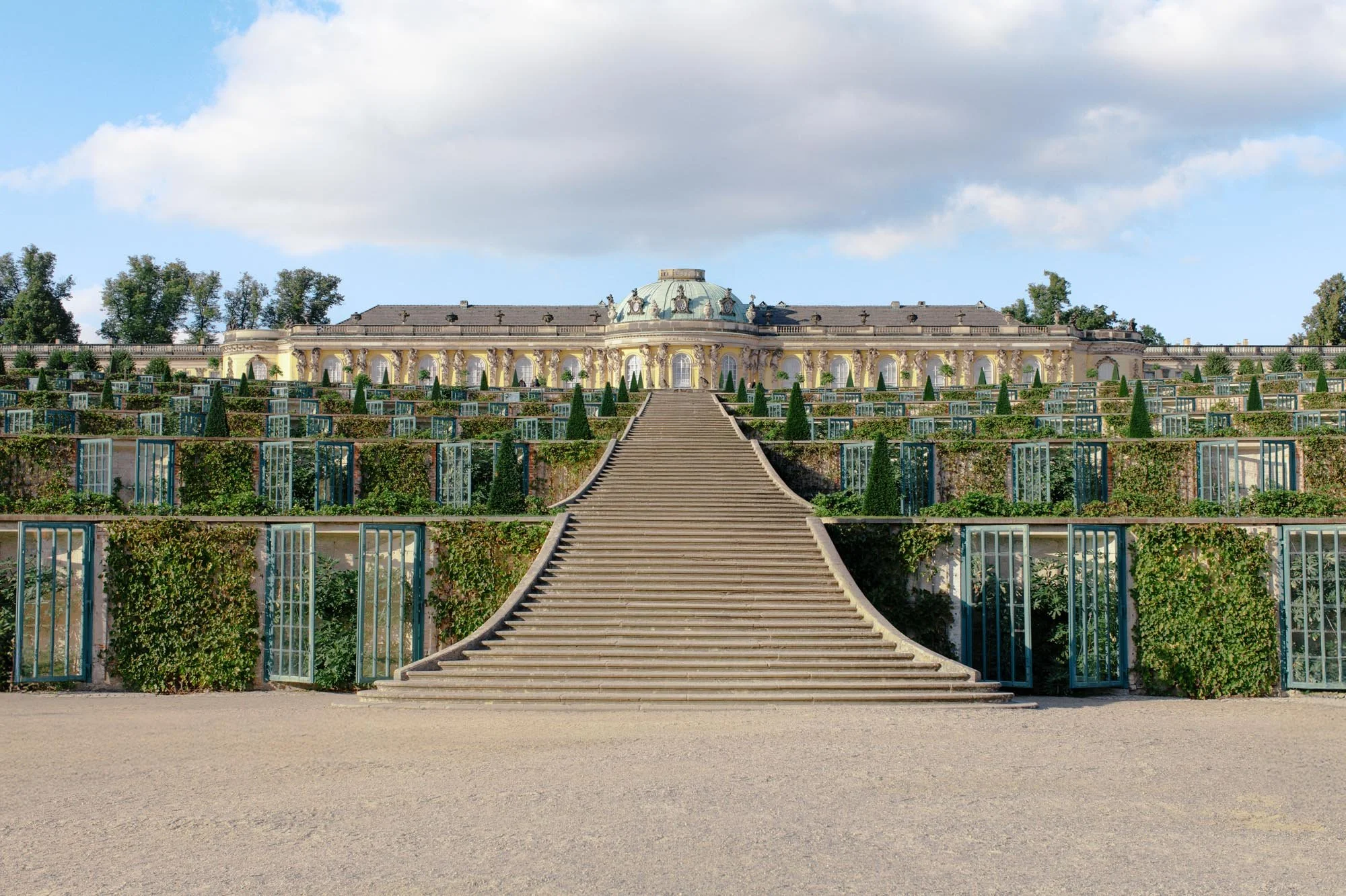 best location for proposal in ​potsdam park sanssouci