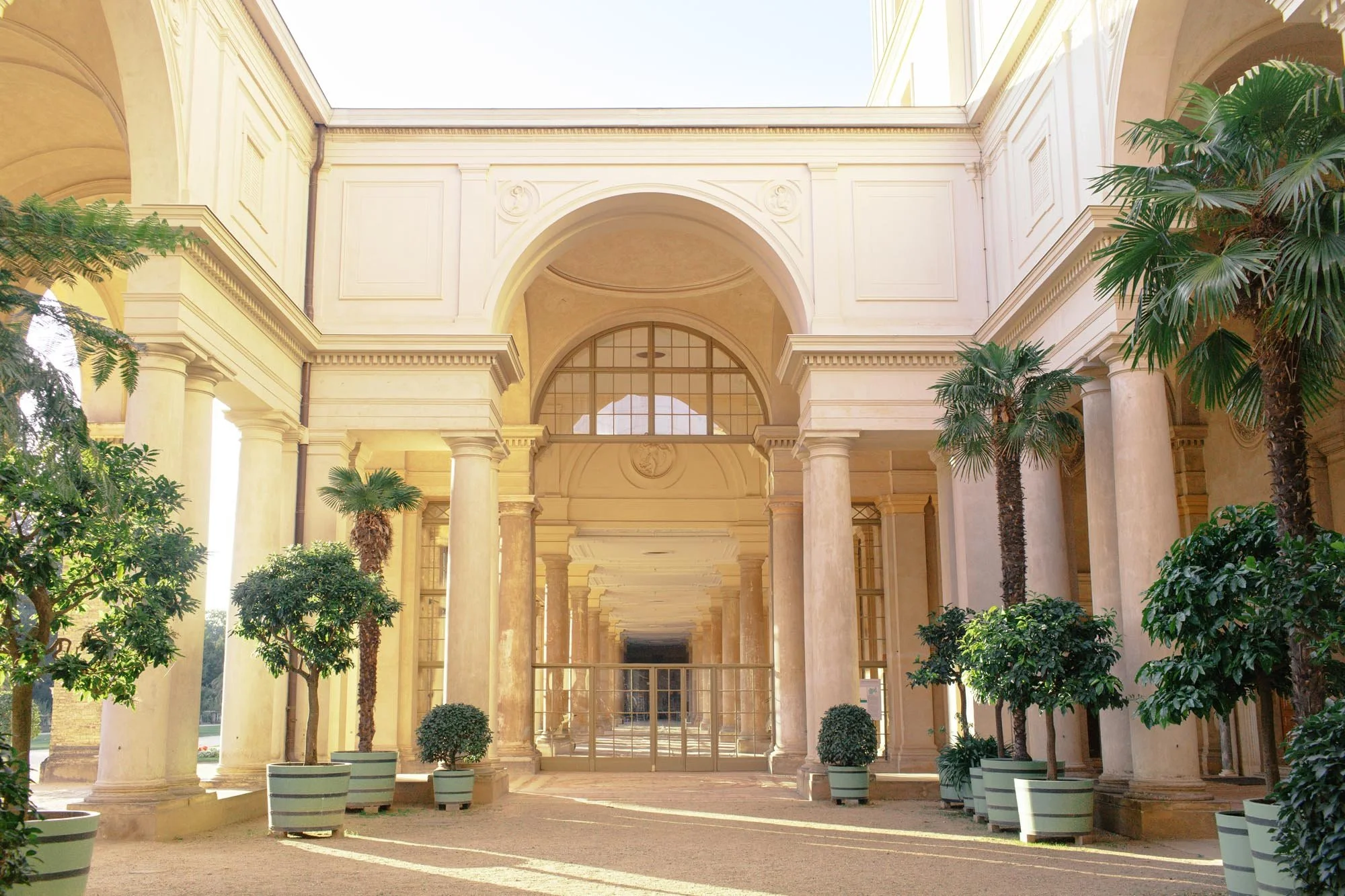 location at ​sanssouci palace and park