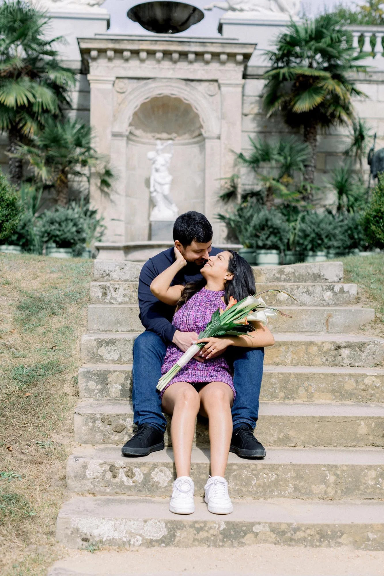 Proposal photos at ​potsdam sanssouci park