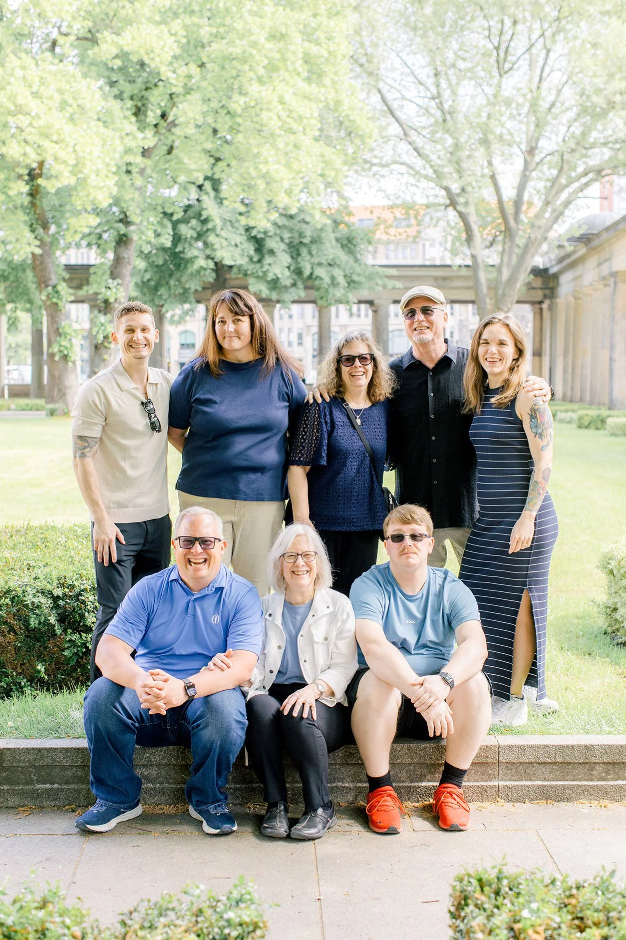 Family Berlin Photoshoot at Museum Island by Duo Chen Photography