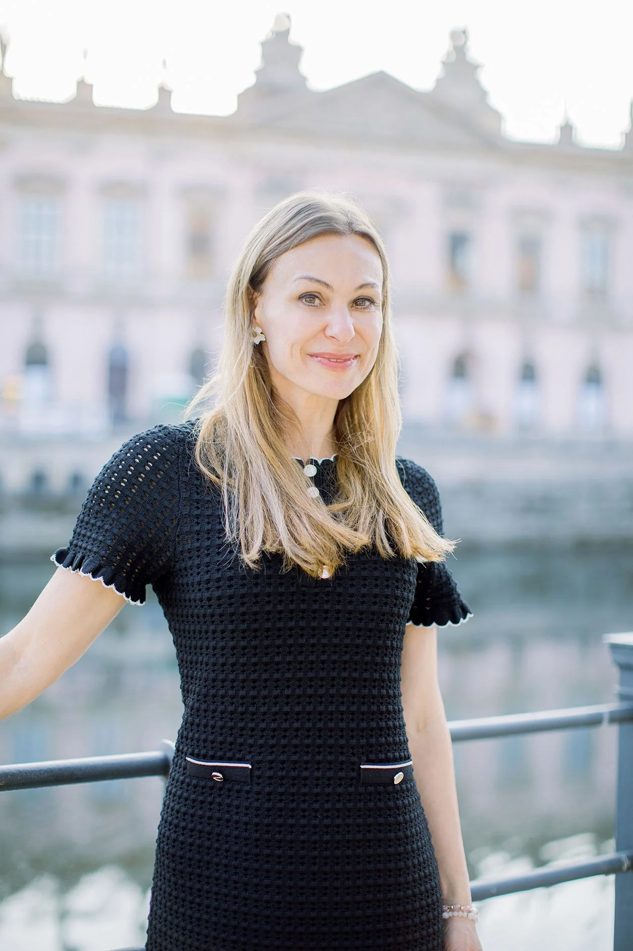 Mother portrait at Museum island in Berlin