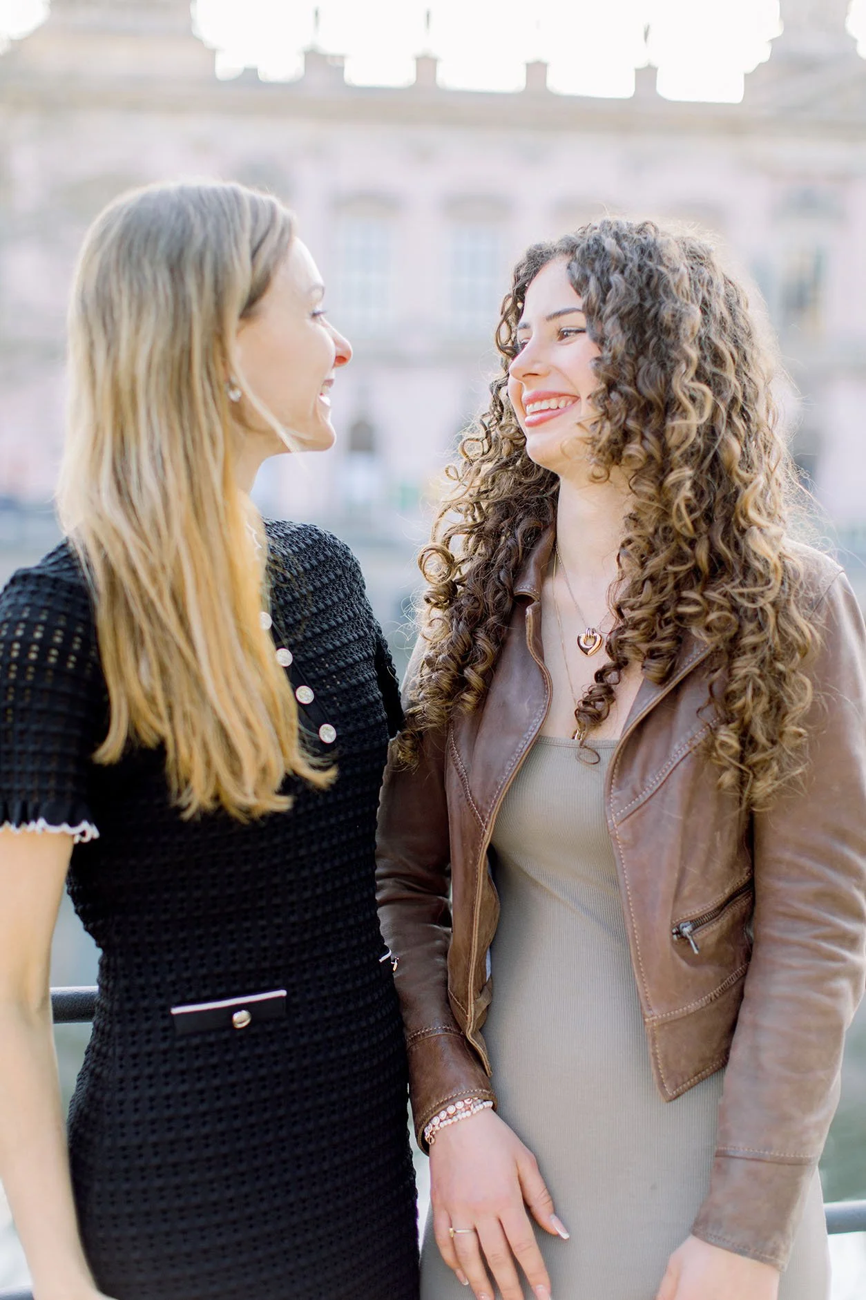 Mother and daughter portrait photo at a Family photoshoot Berlin 