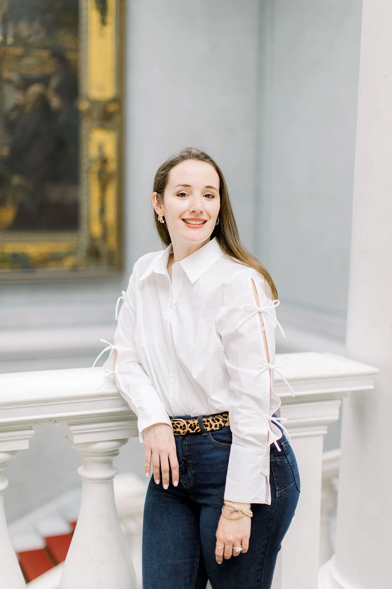Portrait session in Alte Nationalgalerie at Museum Island 