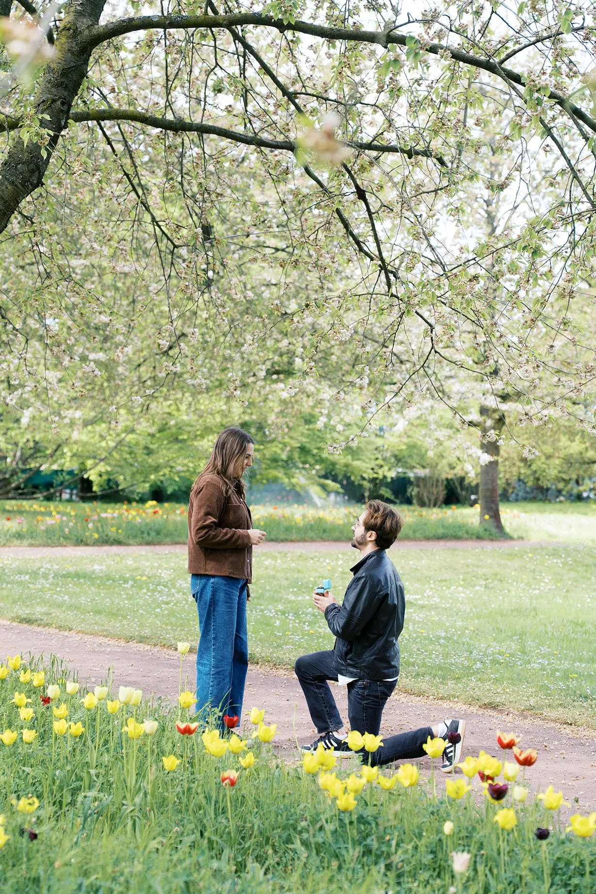 Britzer Garten as one of the best places for a berlin proposal.