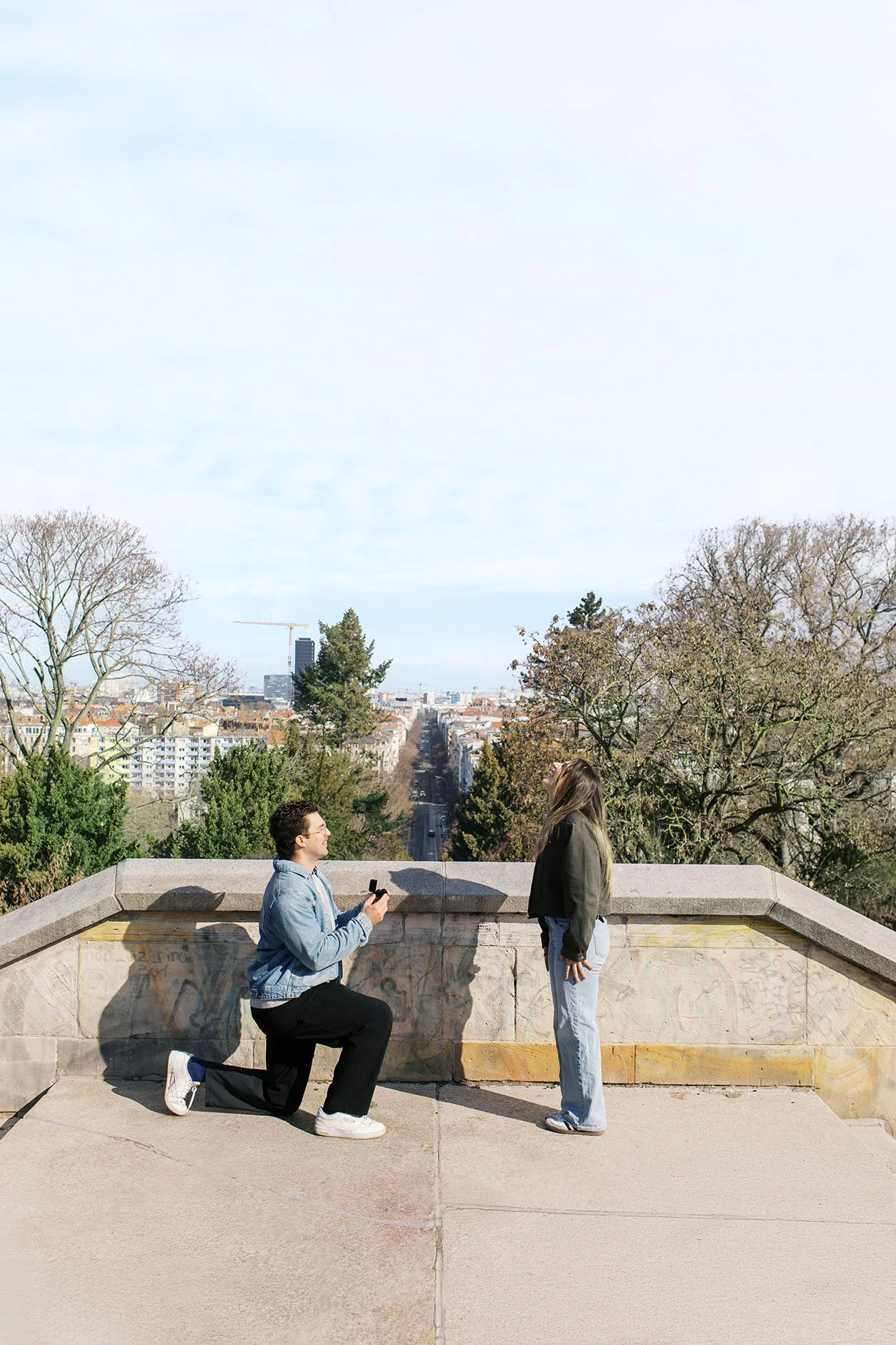 Romantic spot for a berlin proposal in Viktoriapark