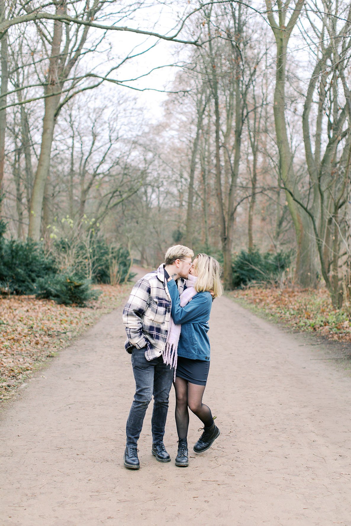 Romantic spot in Berlin for a Berlin proposal at Tiergarten