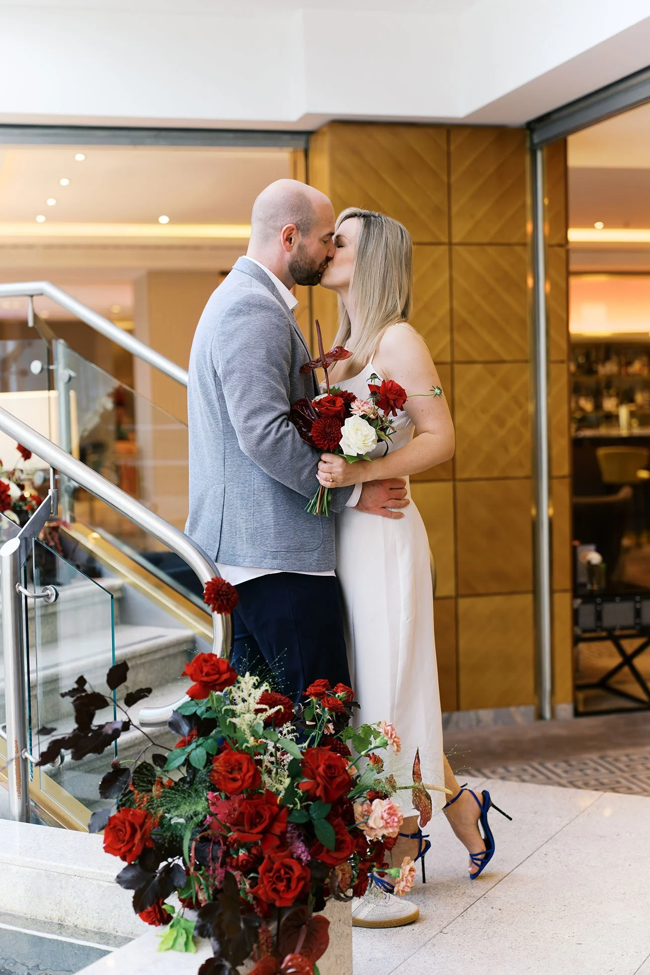 Surprise proposal in Hotel Palace Berlin