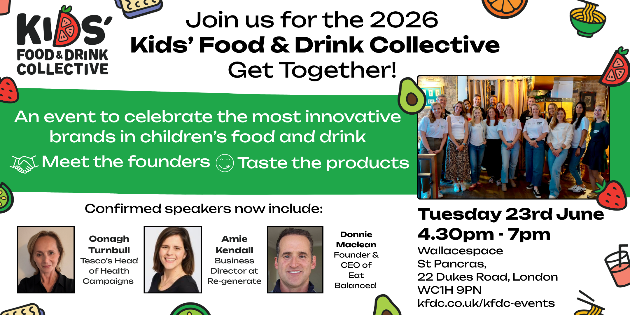 Kids Food Drink Collective Event