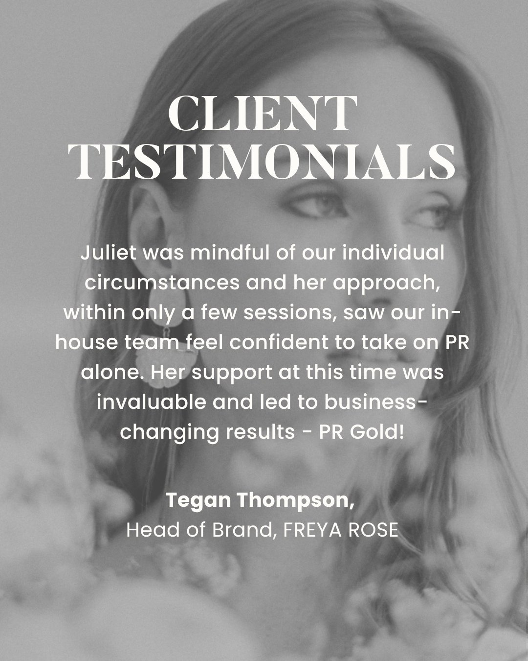 Are you looking to achieve editorial coverage for your business without paying a PR agency? ⁠
⁠
We worked with Tegan Thompson, Head of Brand, at leading shoe jewellery brand FREYA ROSE to enhance the brand&rsquo;s communications &amp; support them in