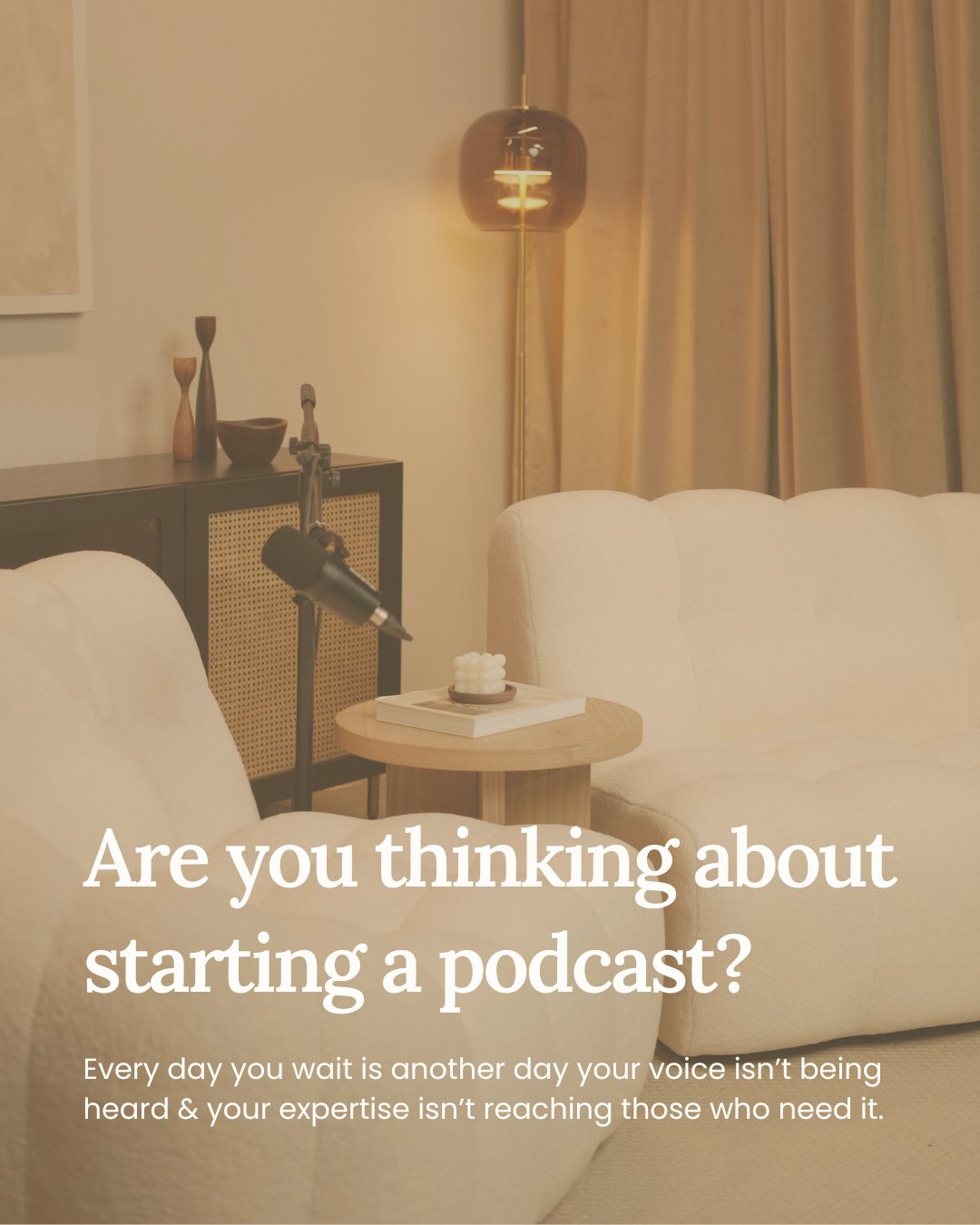 🎙️ Feeling unsure about how to launch your podcast? Don&rsquo;t worry, we&rsquo;ll coach you! ⁠
⁠
With 546 million listeners worldwide, podcasts are a brilliant medium through which to share your messages with an international audience.⁠
⁠
🚀 What y