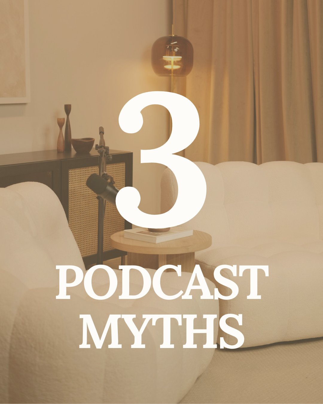 Think starting a podcast is complicated? Let&rsquo;s bust some myths.⁠
You don&rsquo;t need a studio.⁠
You don&rsquo;t need formal media training.⁠
You don&rsquo;t need a huge budget.⁠
⁠
What you do need is a clear concept, the right process &amp; su
