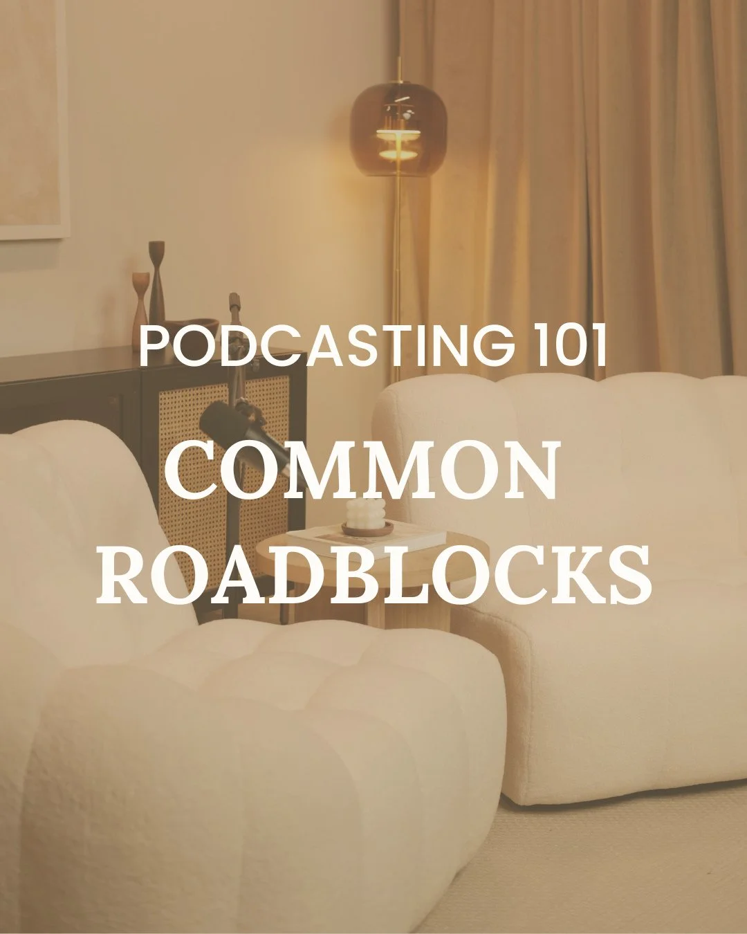 Feeling stuck before you&rsquo;ve even hit record? You&rsquo;re not alone.⁠
⁠
After working with countless new podcasters, these are the roadblocks that stop people in their tracks &amp; the exact places where a little structure, clarity &amp; suppor
