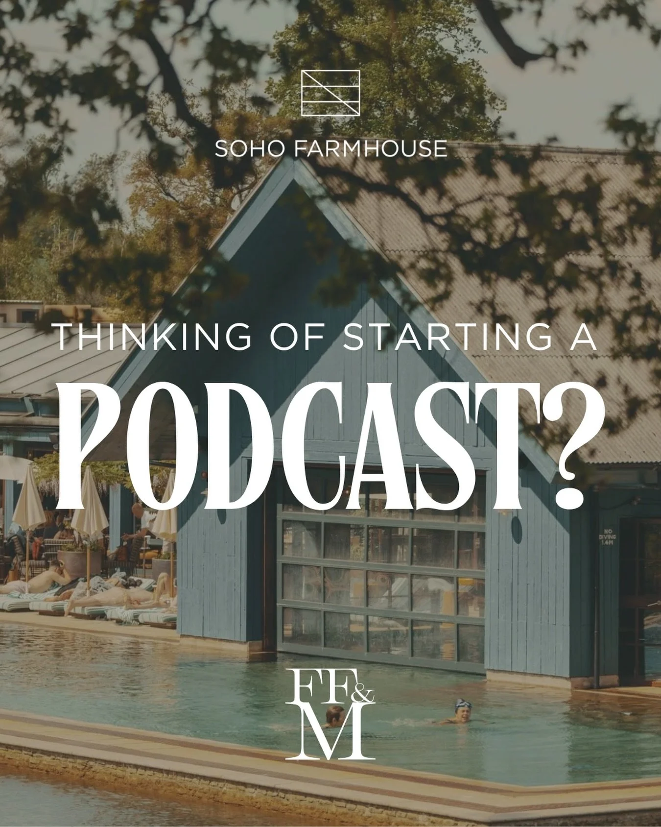 Thinking of starting a podcast?

Join us on Thursday 30th April, 7&ndash;8pm, at the Mill Room, Soho Farmhouse, for an evening with Lizzy Pollard from Acast, exploring what really happens after you hit publish.

We&rsquo;ll be talking about how podca