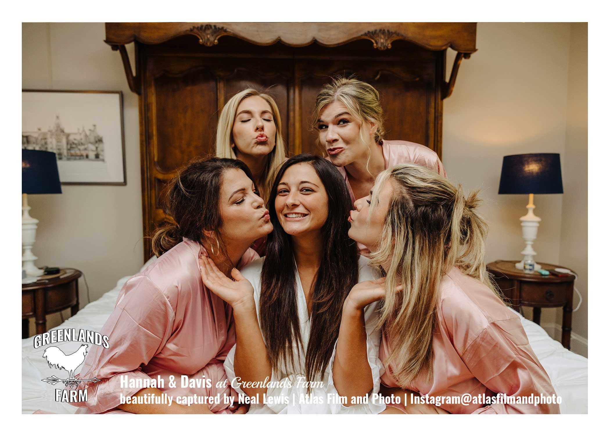 Bride and Bridesmaids