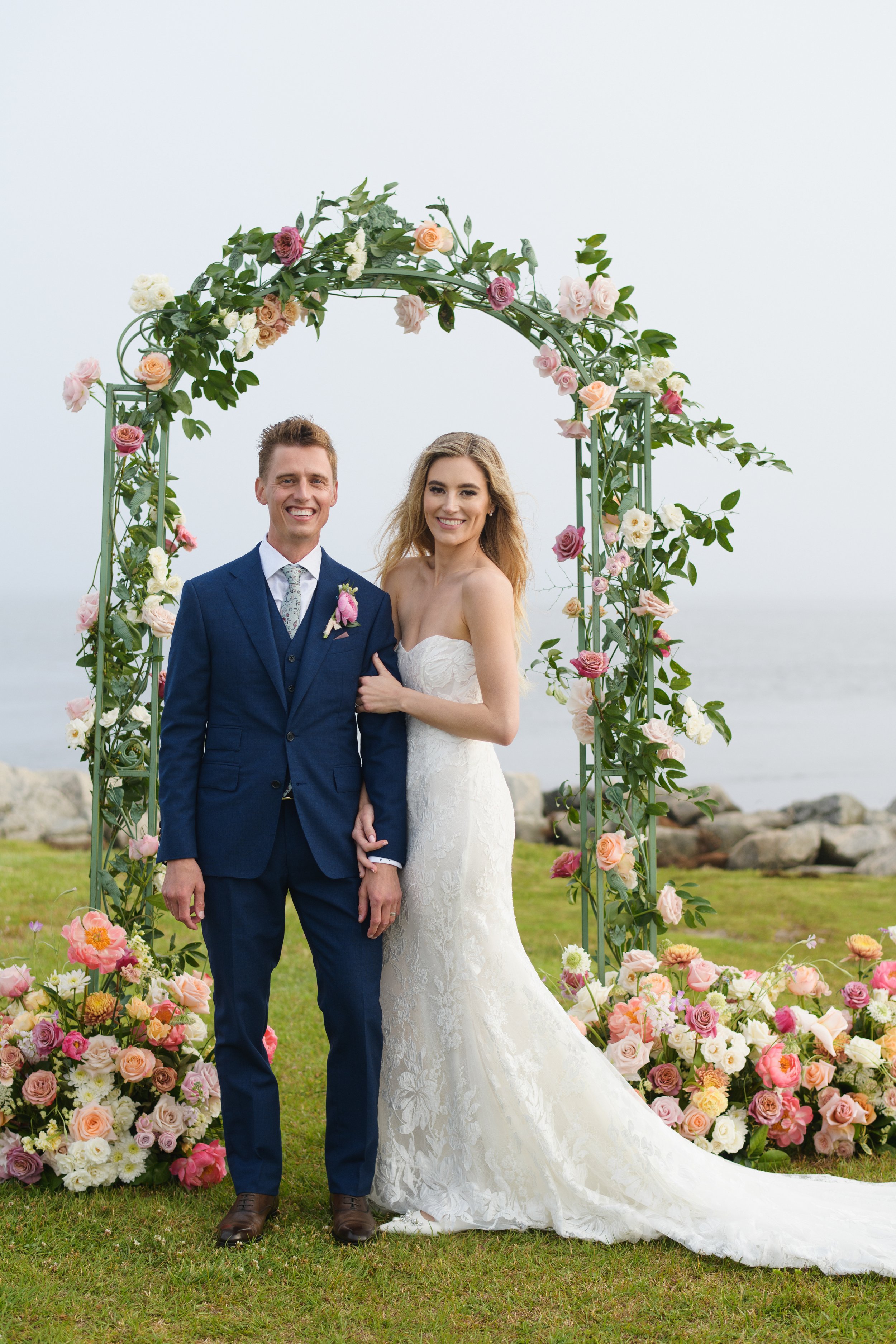 Maggie and Geoff at Whalehead Club