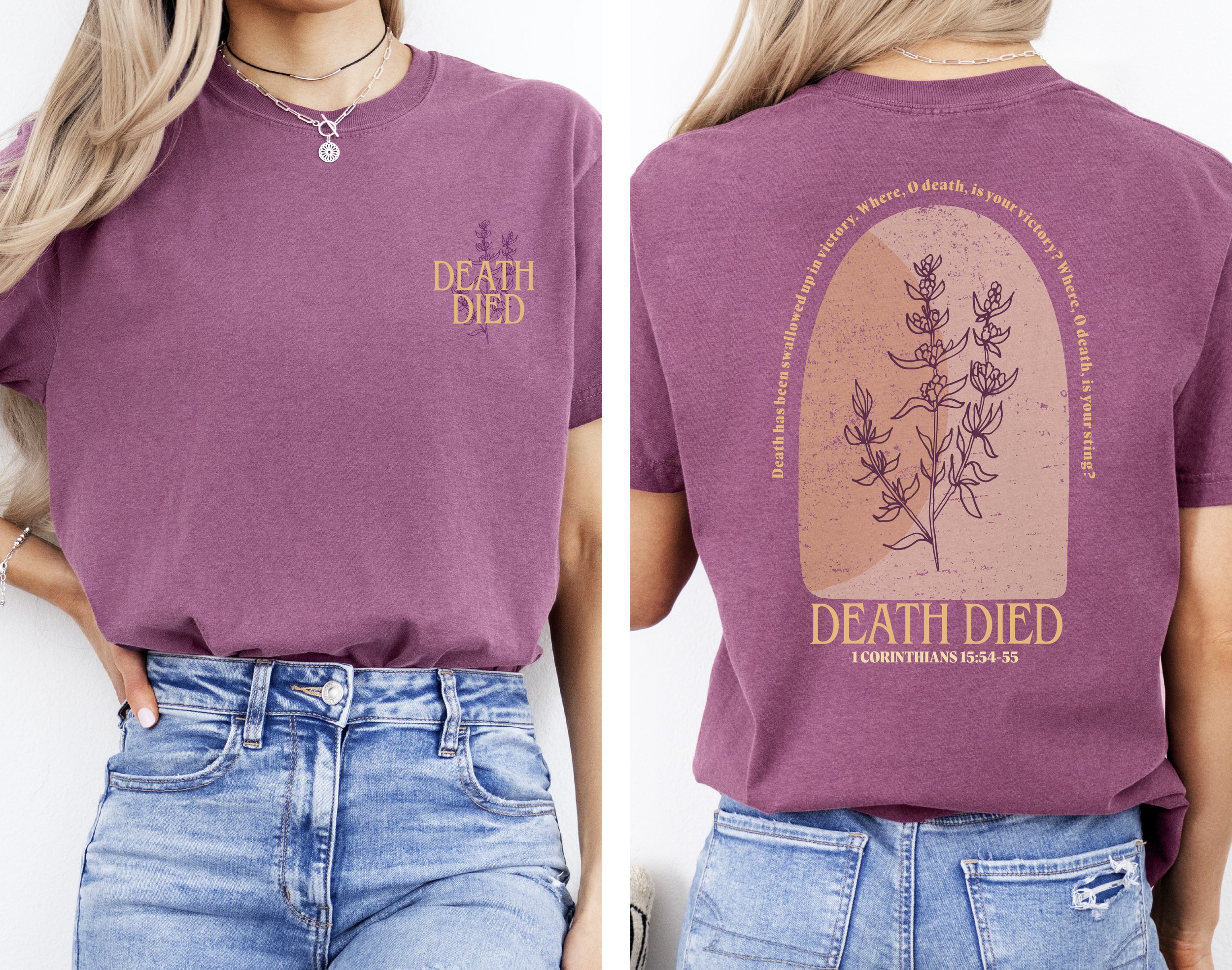 Death Died Tshirt