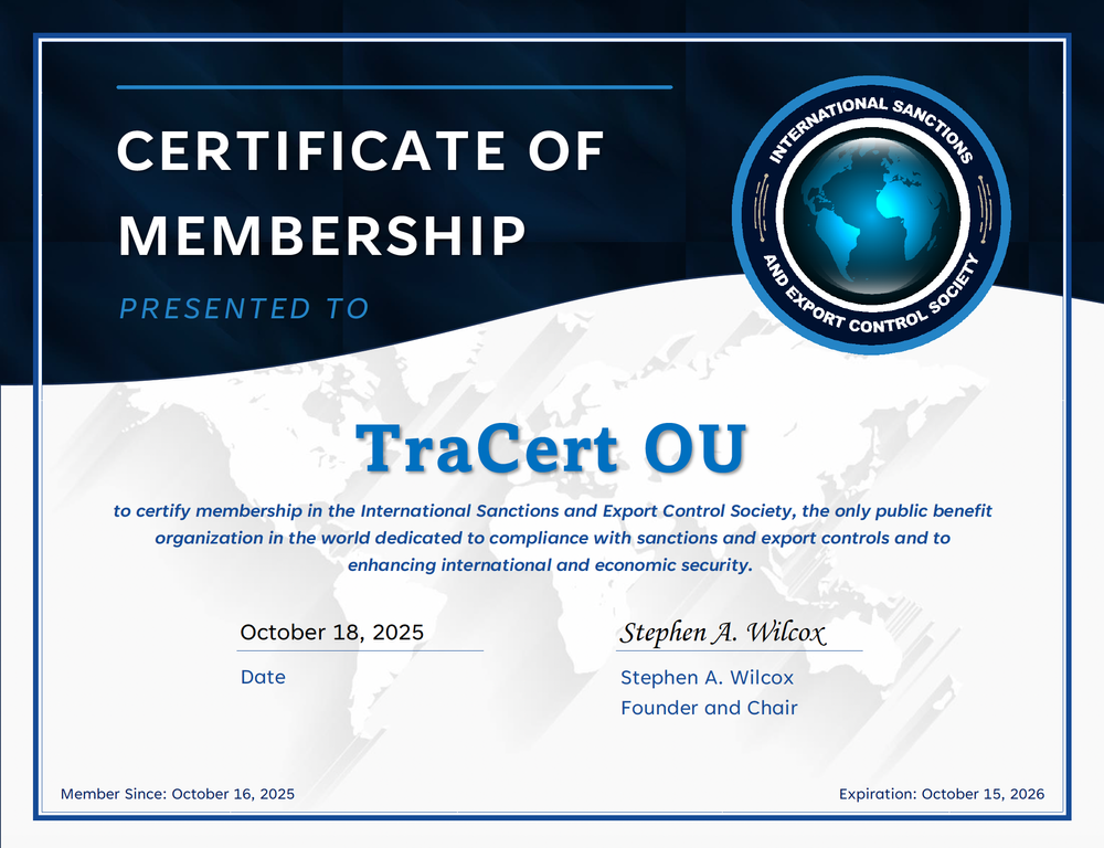 We’re Proud to Be Members of ISECS and dedicated to keeping you compliant.