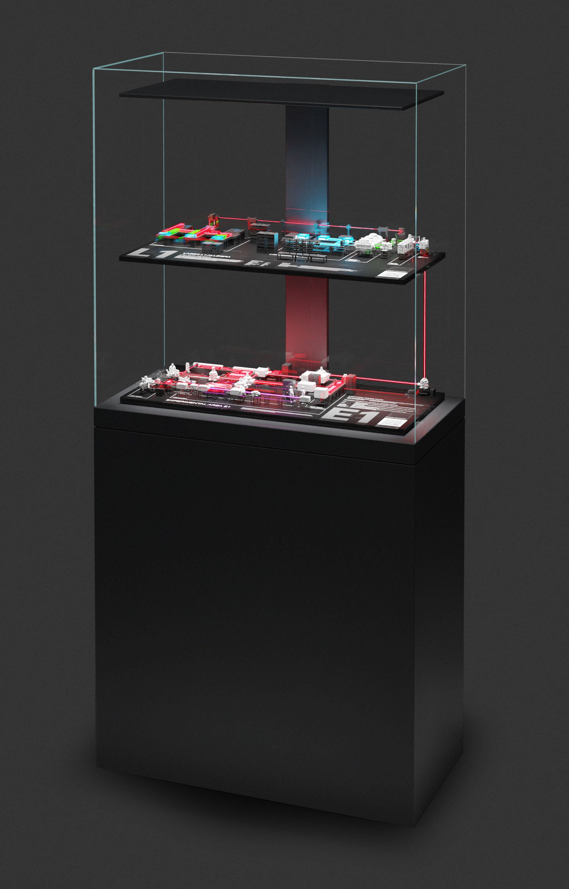 Celkový render modelu L1E1.