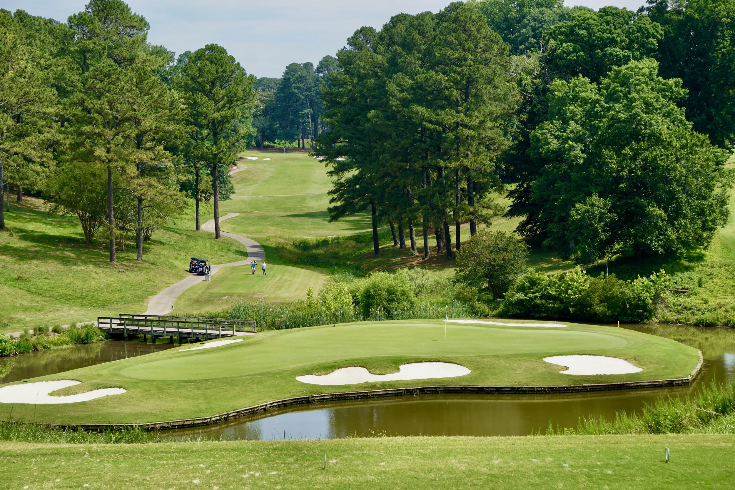 Golden Horseshoe Golf Club Gold Course in Williamsburg Virginia near Colonial Williamsburg