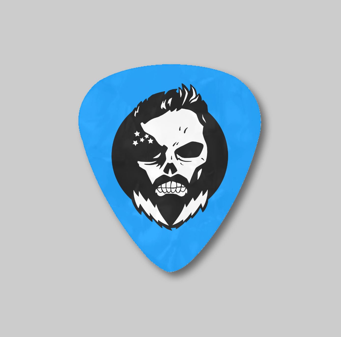 Kristian Nairn Blue Skull Pick + Signed or Personalised Card (LIMITED EDITION of 100)