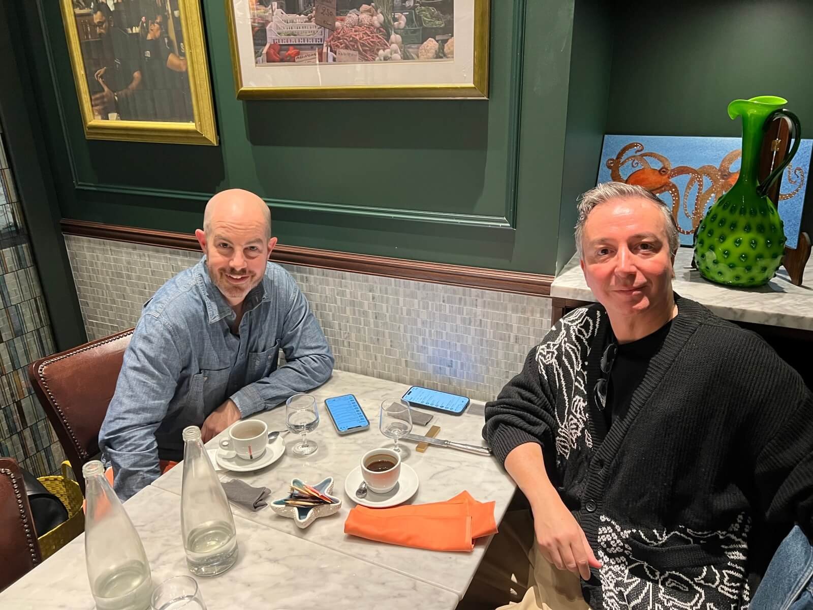 Lunch with Chris &amp; Simone