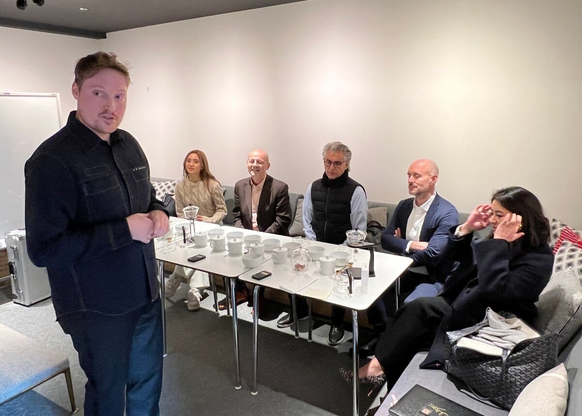 Tea tasting in Tokyo
