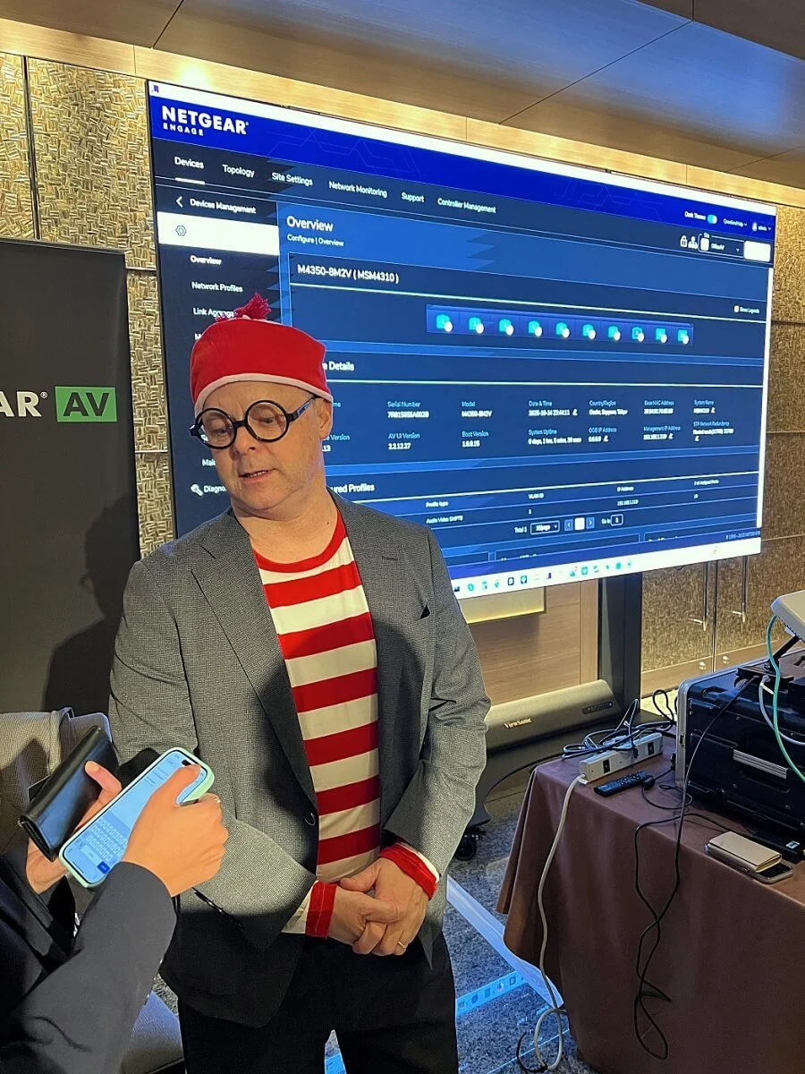  Richard Johns looking rather different, at his Mandarin Oriental Halloween party! 