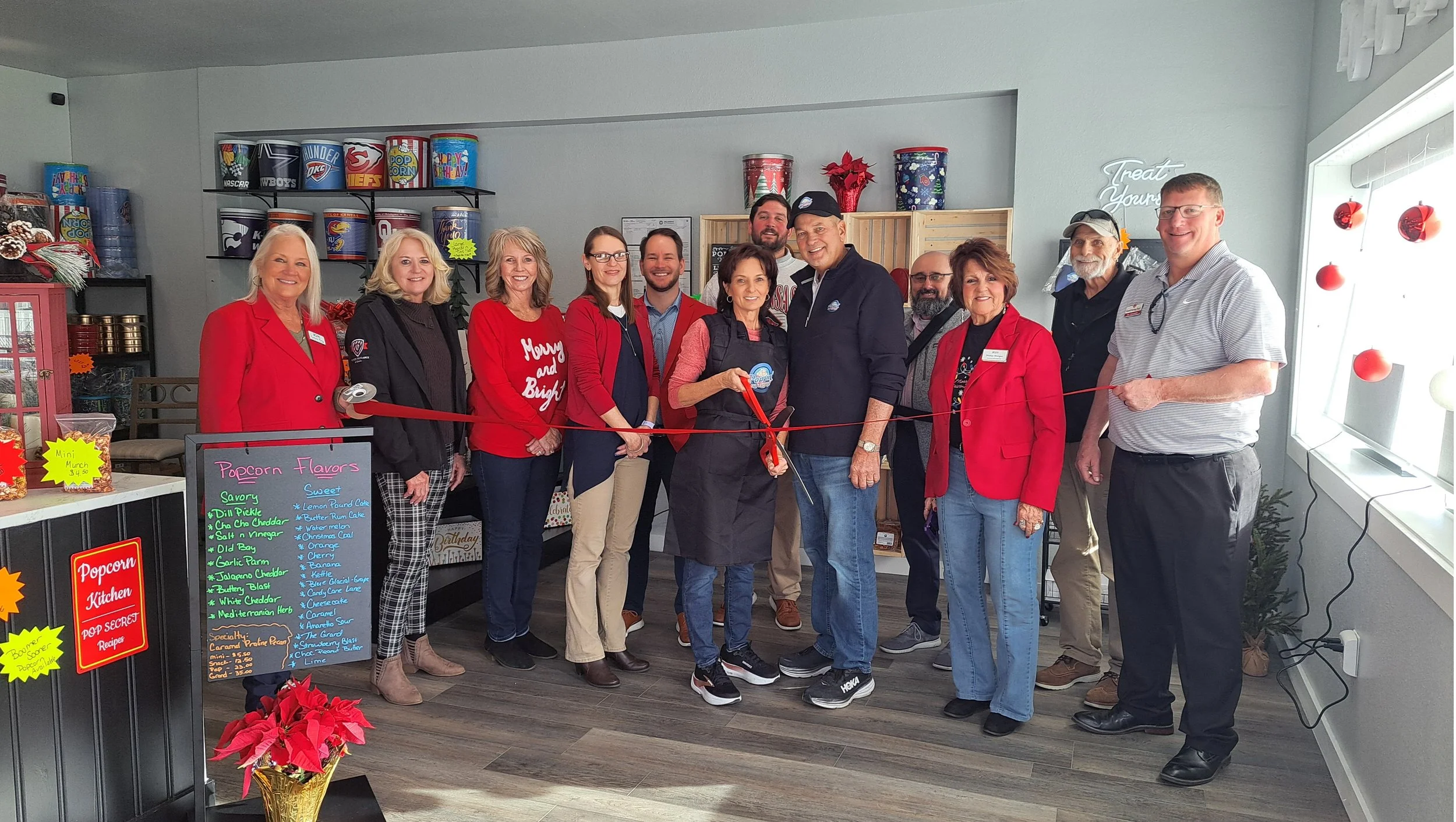 Ribbon Cutting Poppin' On Grand
