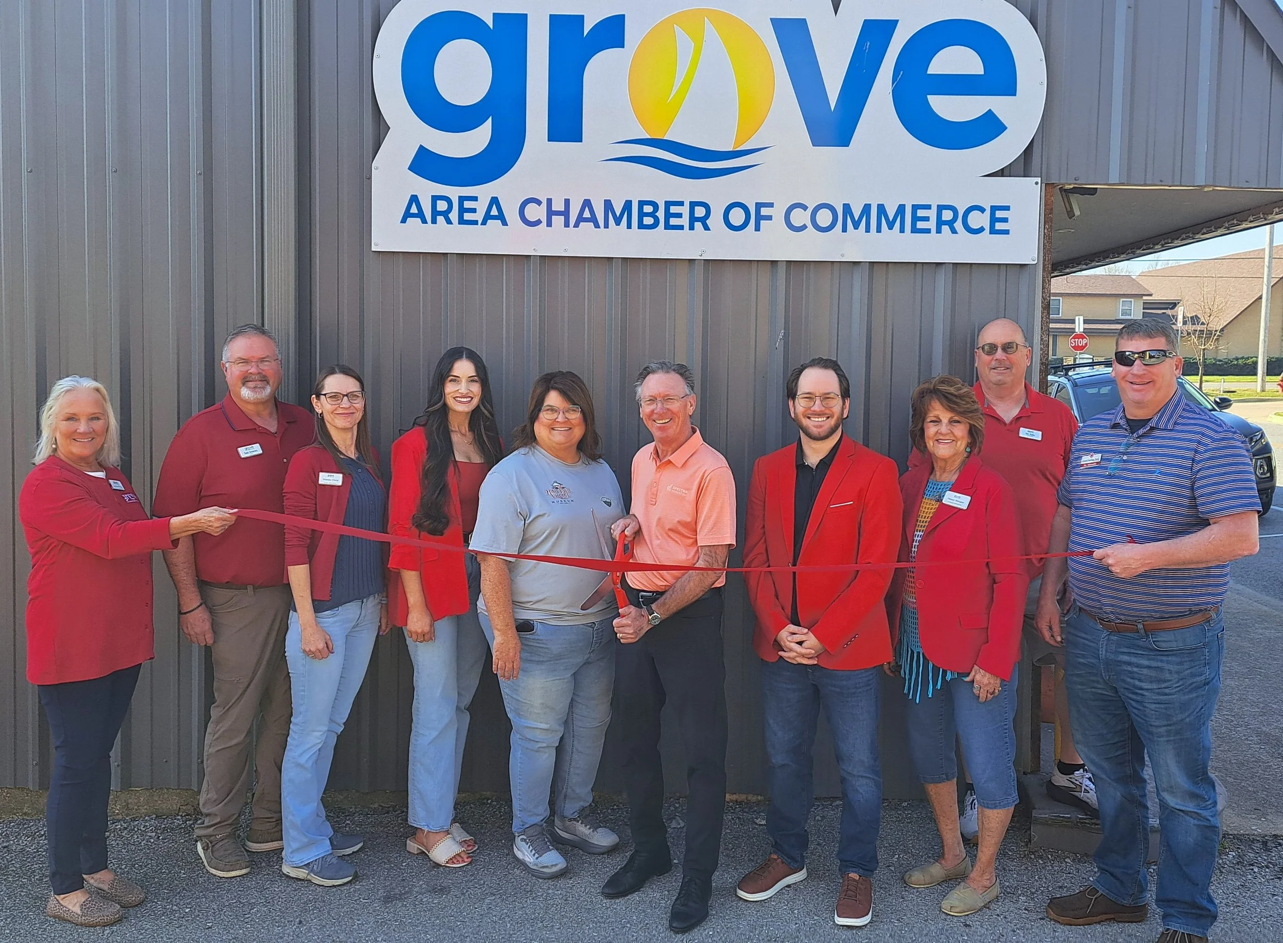 Ribbon Cutting Spectra Marketing