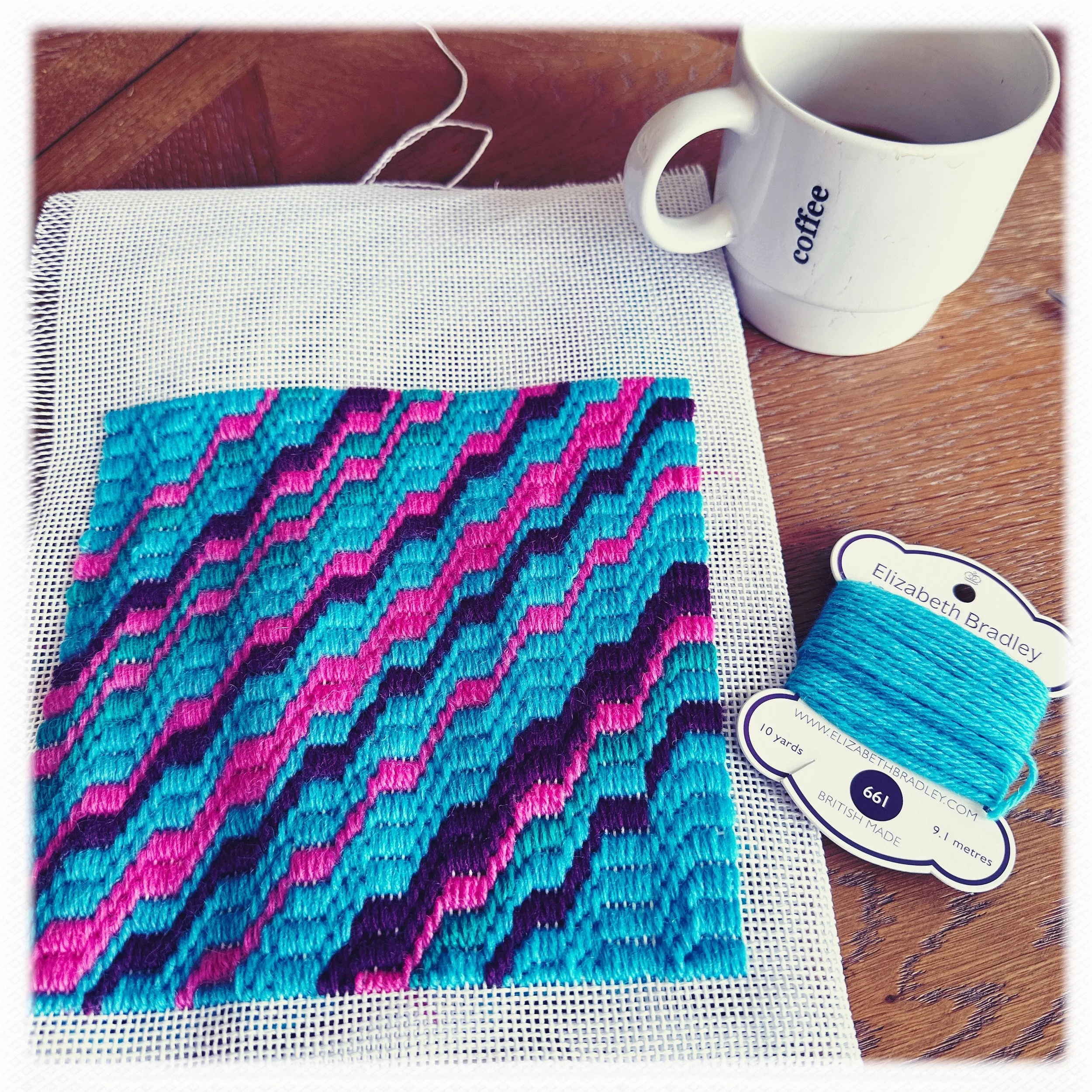 Data Stitching Through Bargello @ Maker Hive Space, Hastings-On-Hudson, NY