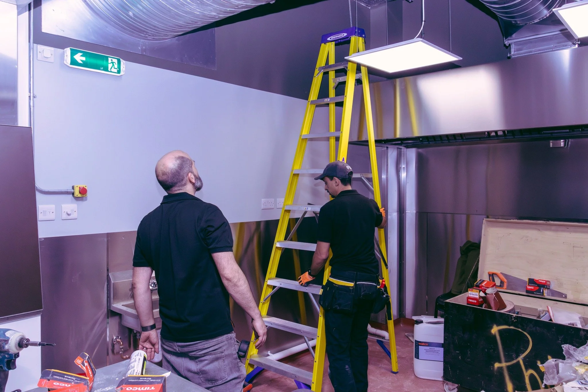 A few pics from the Saint Paul's Market project we completed on recently... 

Working in this space alongside some brilliant trades and project managers has been a real highlight for us at Giraffe Audio lately especially as this venue has become such