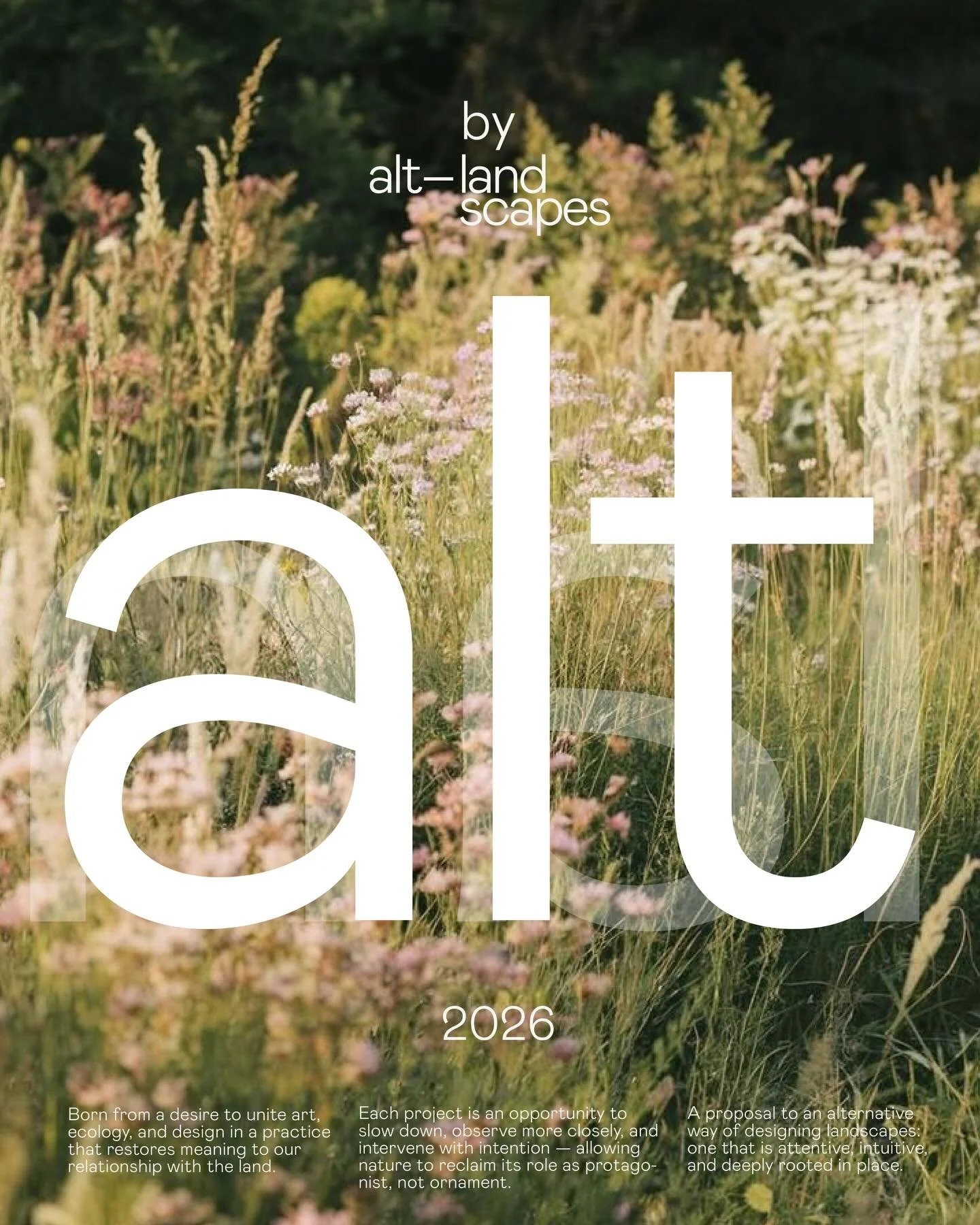 [EN] 2026 &mdash; a new year for @altlandscapes_ 

New year.
Same curiosity.
New layers.

For projects &amp; conversations:
Info@alt-landscapes.com 

[ES] 2026 &mdash; un nuevo a&ntilde;o para @altlandscapes_ 

Nuevo a&ntilde;o.
La misma curiosidad.
