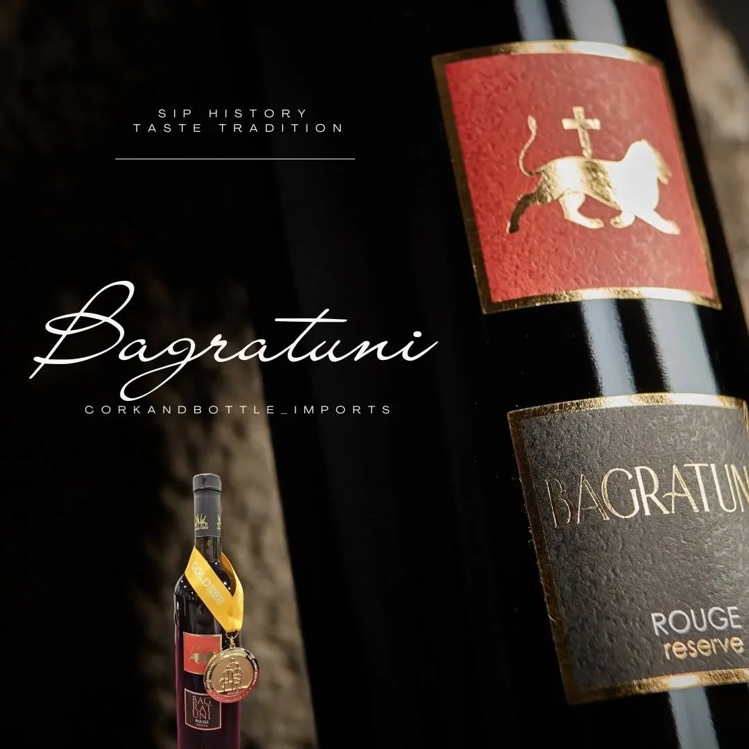 π· BAGRATUNI 2021 – Gold Medal Winner: The Soul of Armenian Wine
Crafted from Sev Areni (Areni Noir) in the heart of Vayots Dzor, BAGRATUNI 2021 is a refined red that embodies Armenia’s deep winemaking heritage. π
π₯ What makes it speci