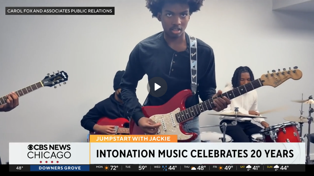 Intonation on WBBM CBS Chicago