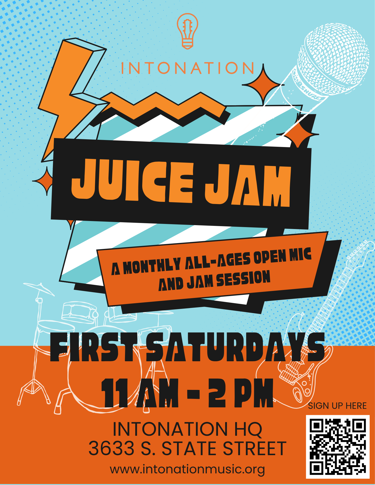 Juice Jam: Youth Open Mic and Jam Session