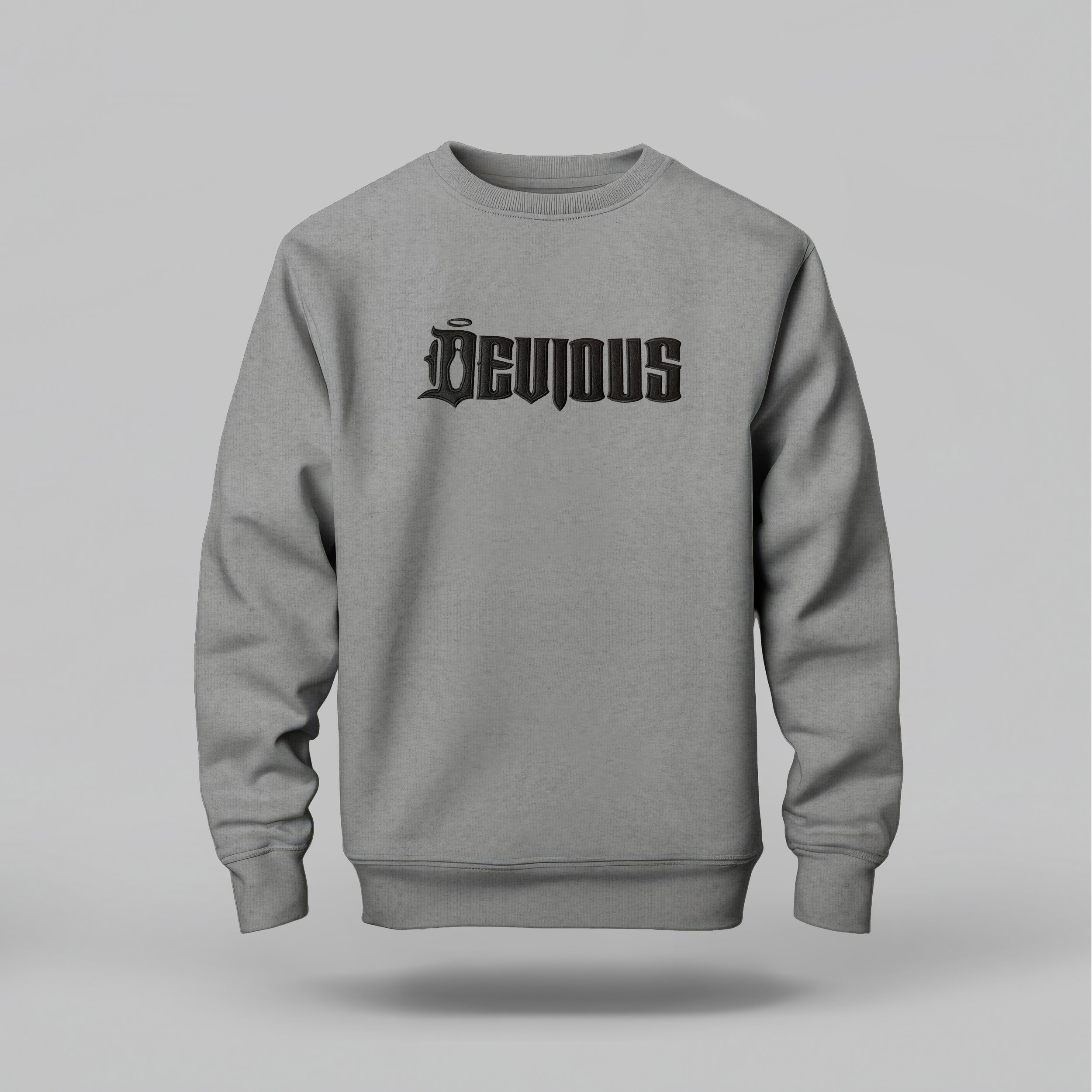 Devious Logo_Type_Crewneck_Sweatshirt_Heather_Gray.jpg