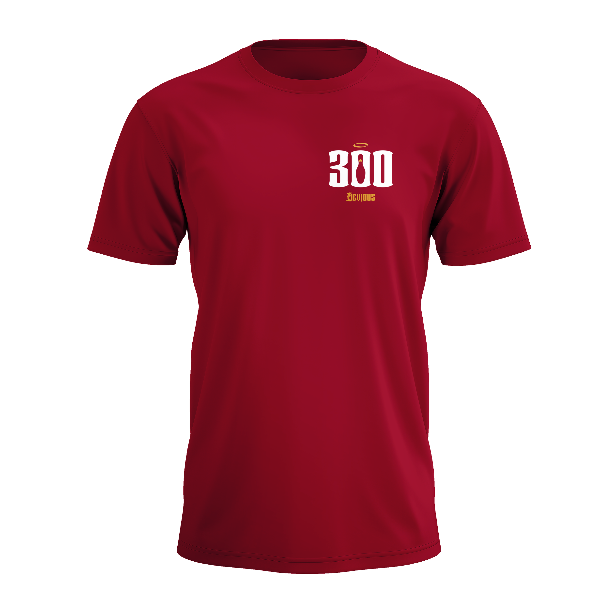 Devious_Bowling_tshirt_300-Antique_Cherry_Front.png