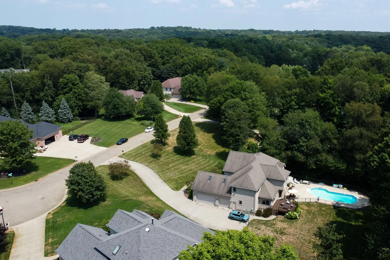 Summer Aerial // Jackson, Ohio