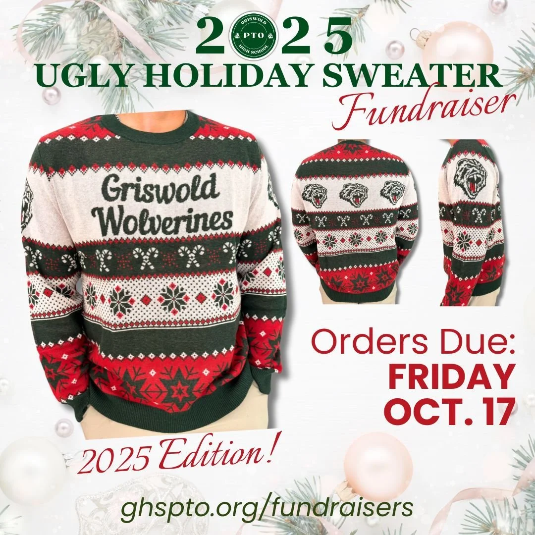 It&rsquo;s back! the Wolverine Ugly Holiday Sweater Fundraiser: 2025 Edition! ✨🎄 Don&rsquo;t miss your chance to snag this year&rsquo;s brand-new, collectible Griswold Wolverine Ugly Sweater. Perfect for students, families, or anyone who loves rocki