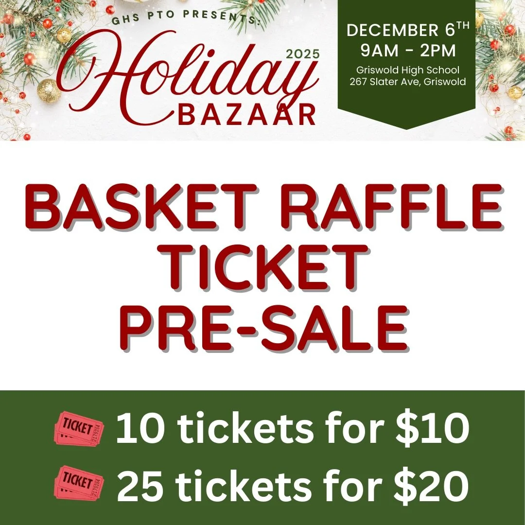 Can&rsquo;t make it to the Holiday Bazaar on Saturday, December 6th, or just want to save time the day of the event? We&rsquo;re offering a presale option for raffle tickets. With more than 80 raffle baskets and prizes, this is a great way to take a 