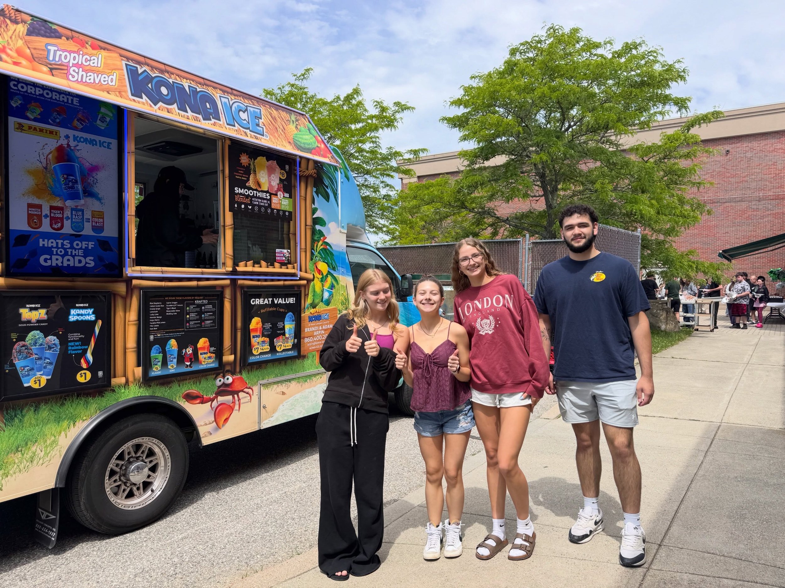 Today, the GHS PTO surprised our seniors at their Senior BBQ with a sweet treat from Kona Ice as our way of saying goodbye and good luck! We are so proud of the Class of 2026 and all they&rsquo;ve accomplished. Wishing everyone an unforgettable night